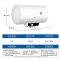 Haier/海尔电热水器 ES60H-S2双热力储水式热水器60升2000W功率8年质保可外接太阳能热水器