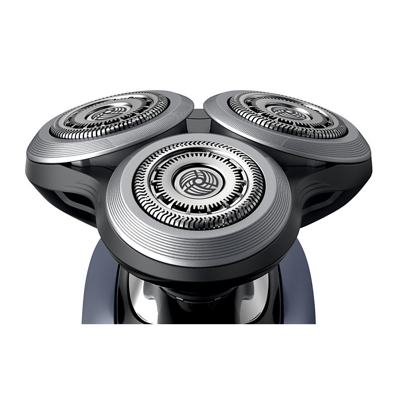 飞利浦(Philips) 电动剃须刀 S9111/12 充电式男士刮胡刀旋转式三刀头须刀 干湿两用全身水洗 多效理容