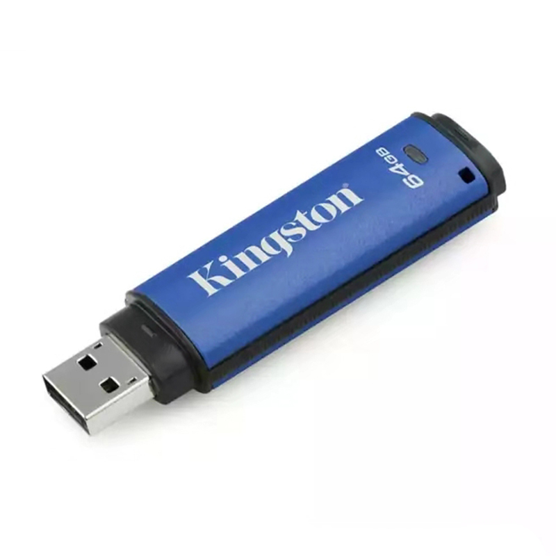金士顿(Kingston )64G U盘 DTVP30读250MB/s写85MB/s 256位AES硬件加密USB3.0