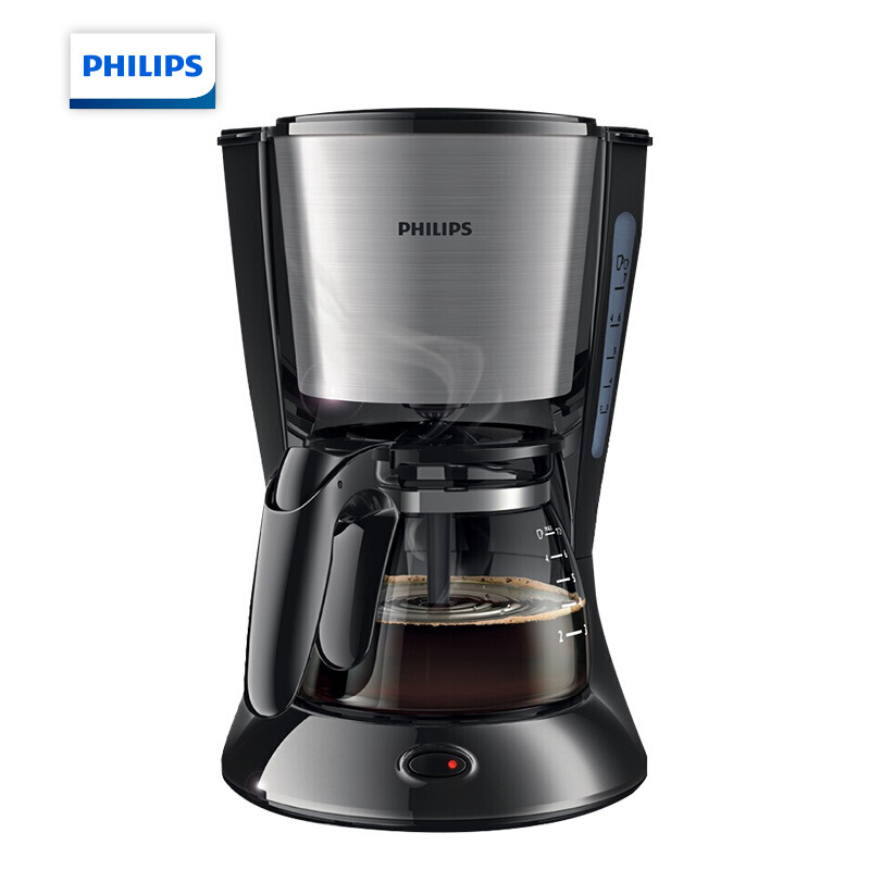 飞利浦（PHILIPS）咖啡机 家用型智能科技美式滴滤式咖啡壶 HD7431/30
