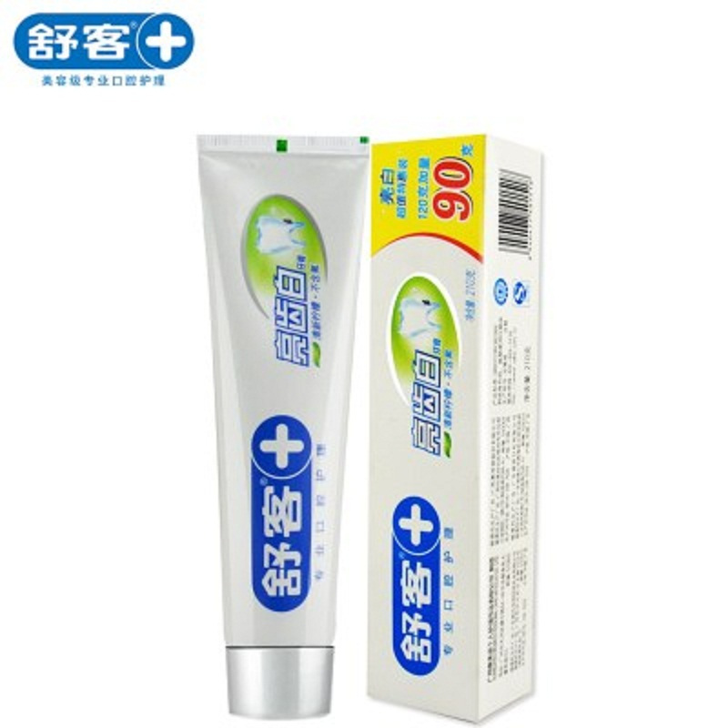 舒客+ 专业清新牙膏(劲爽薄荷) 210克 (单位:只)