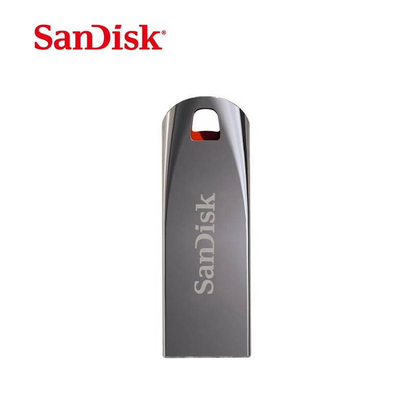 闪迪(SanDisk) 酷晶(CZ71) 16G金属迷你创意U盘 银灰色