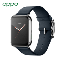 OPPO Watch 精钢版 皓银 智能手表 eSIM通信 双曲面柔性屏 21天长续航 运动健康伴侣 VOOC闪充 游泳