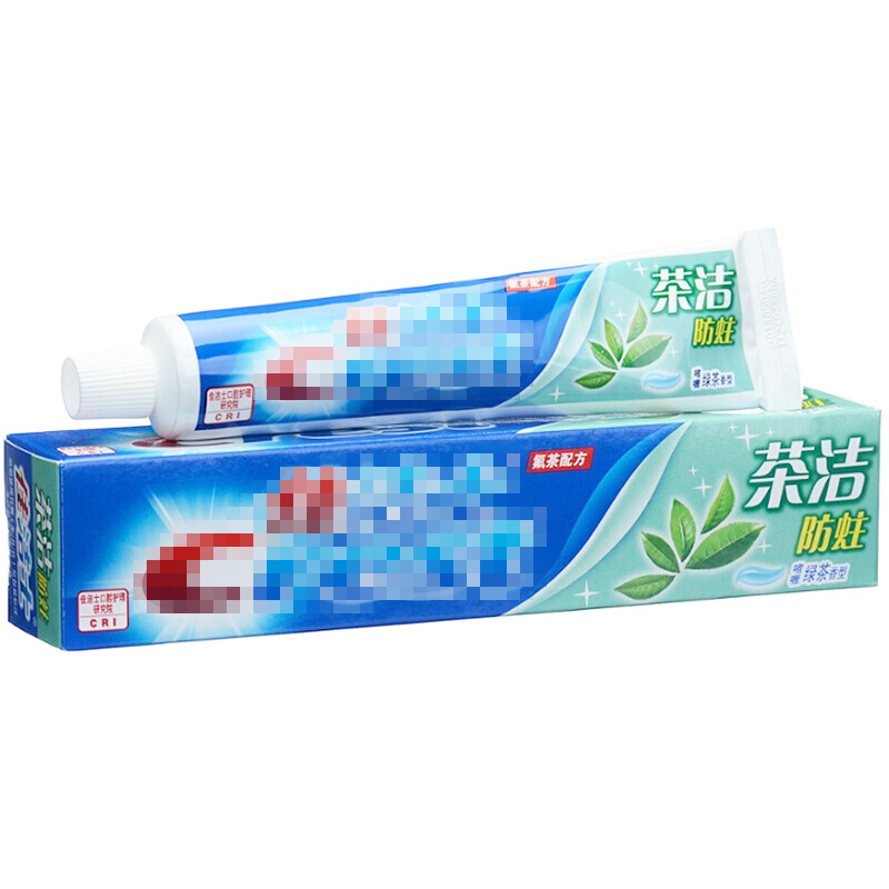 茶洁防蛀牙膏 XTL673 清新口气防蛀牙膏90g (支)