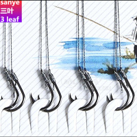 【厂供直發】鱼钩伊势尼绑好的子线钩子带鱼线防咬仕掛对钩渔具索尔伦(SUOERLUN)正品