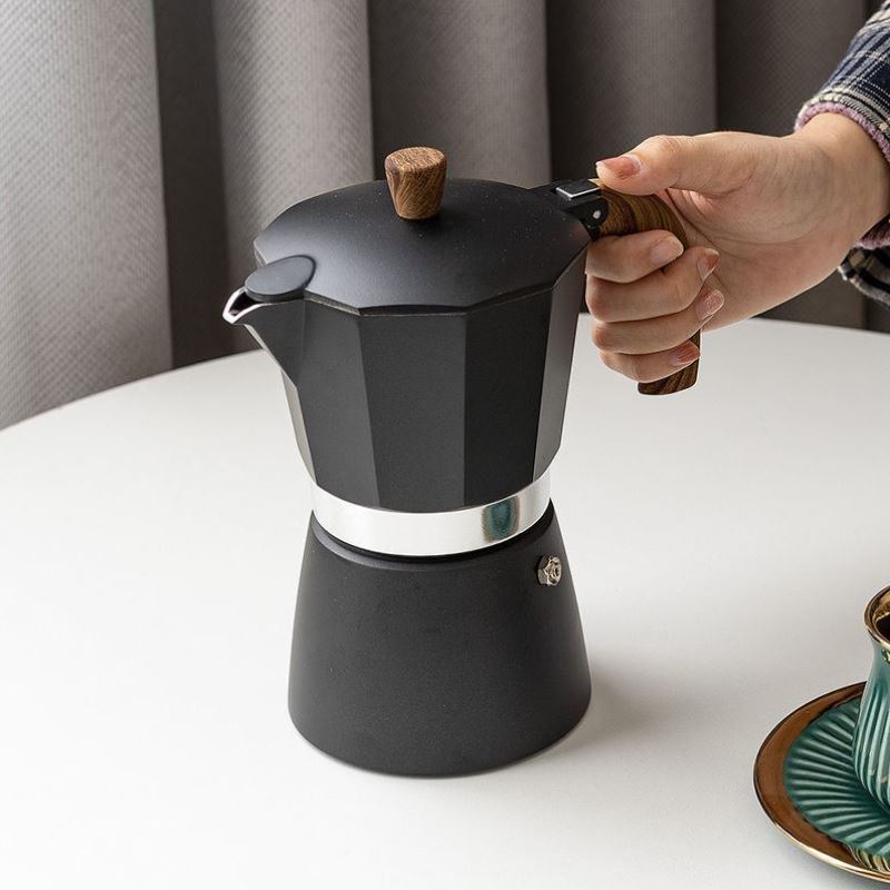 3杯份约120ml意大利摩卡壶煮咖啡壶咖啡机家用煮咖啡的器具单阀手冲