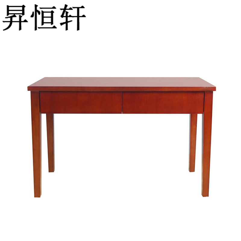 昇恒轩 办公桌营房学习桌二抽培训桌两斗带抽屉培训桌 学习桌 SHX-2434高清大图