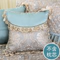 欧式沙发靠垫大靠背抱枕套定制客厅靠枕芯汽车办公室腰枕_1_381 60*60cm 慕羽水蓝（不含芯）