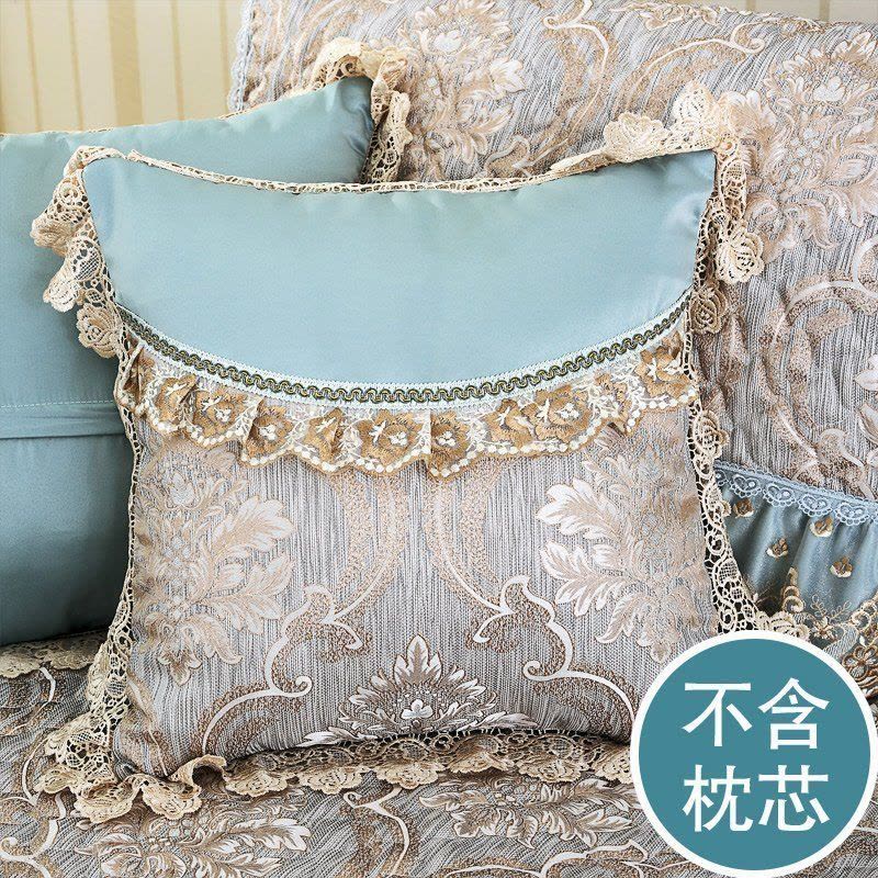 家柏饰(CORATED)欧式沙发靠垫大靠背抱枕套定制客厅靠枕芯汽车办公室腰枕图片