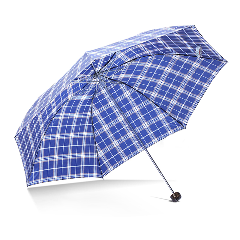 天堂 339s格子三折超轻晴雨伞