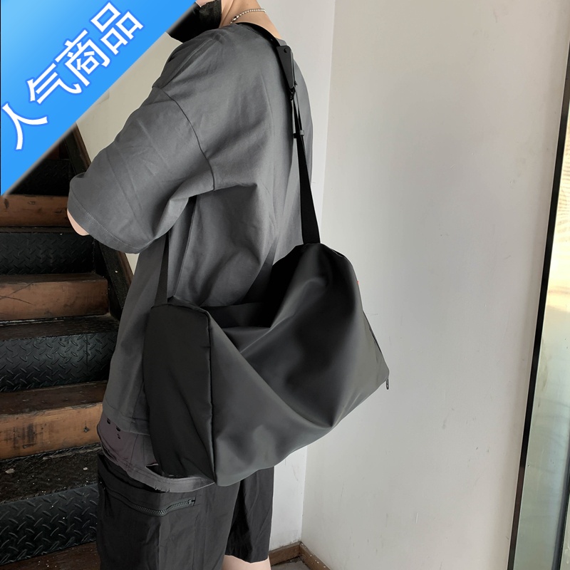 FENGHOU出差旅行包短途大容量女轻便百搭运动尼龙干湿分离健身包女感旅行包男女高清大图