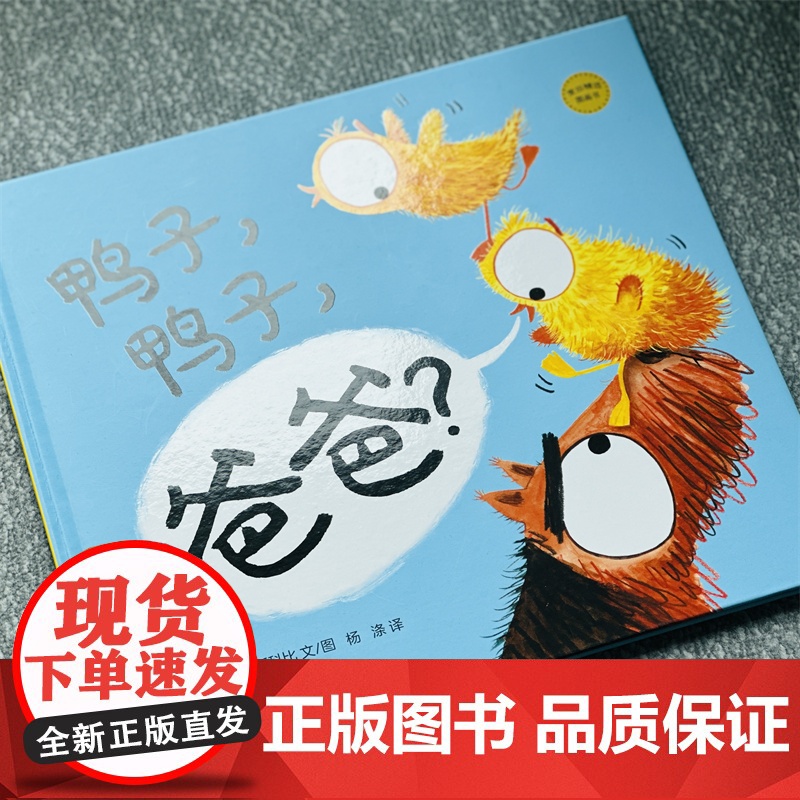 鸭子鸭子爸爸麦田精选图书系列儿童动物绘本洛娜·斯科比绘少年儿童出版社高清大图
