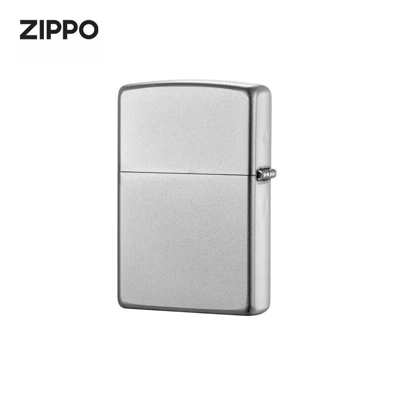 [苏宁自营]正品zippo打火机之宝经典铬标志28642防风煤油火机纯铜个性创意送礼