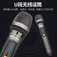 山水(SANSUI)SA3-12 广场舞音响 蓝牙拉杆音箱户外便携式音响 大功率带无线麦克风扩音器