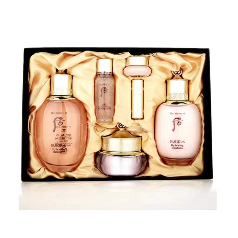 WHOO后 拱辰享水沄清透系列礼盒6件套 309ml+1.3g,有效期至2024.11高清大图