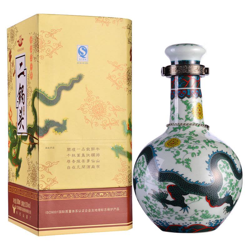 北京牛栏山二锅头 牛珍品三十年 牛栏山青龙 珍品30年53度500ml单瓶装白酒 牛栏山二锅头青龙30年 清香型白酒图片