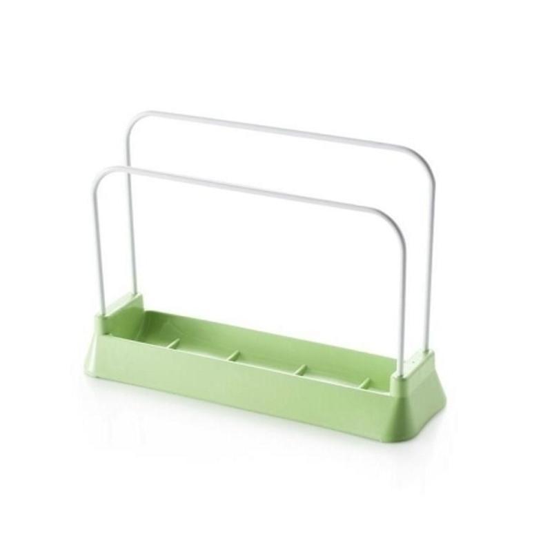 厨房用品砧板架子案板架菜板架沥水置物架抹布百洁布切菜板收纳架