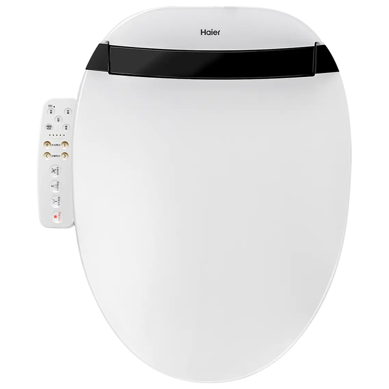 海尔(Haier)智能马桶盖 坐便盖 恒温即热 6重安全防护 抗菌材质 坐圈智能温感 5挡智能控温