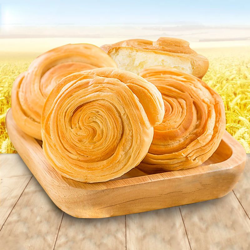 原味手撕面包早餐蛋糕点小零食整箱原味手撕面包500g