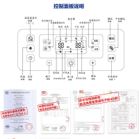 TCL除湿机DH400p家用轻音抽湿器干衣机大功率别墅卧室吸湿地下室