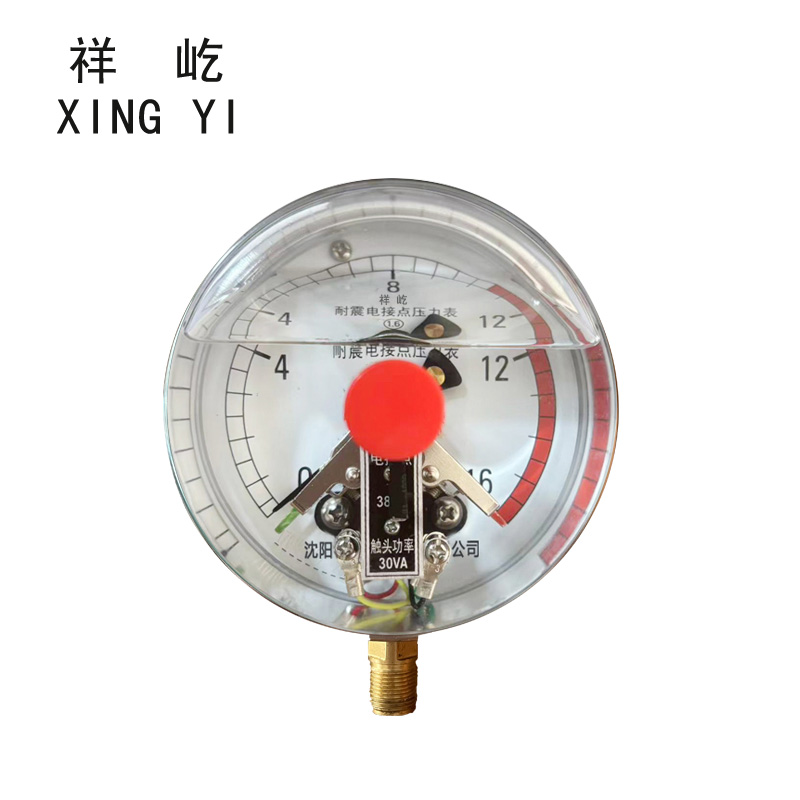 祥屹 抗震耐震电接点压力表 YNXC100 0-16Mpa 块高清大图
