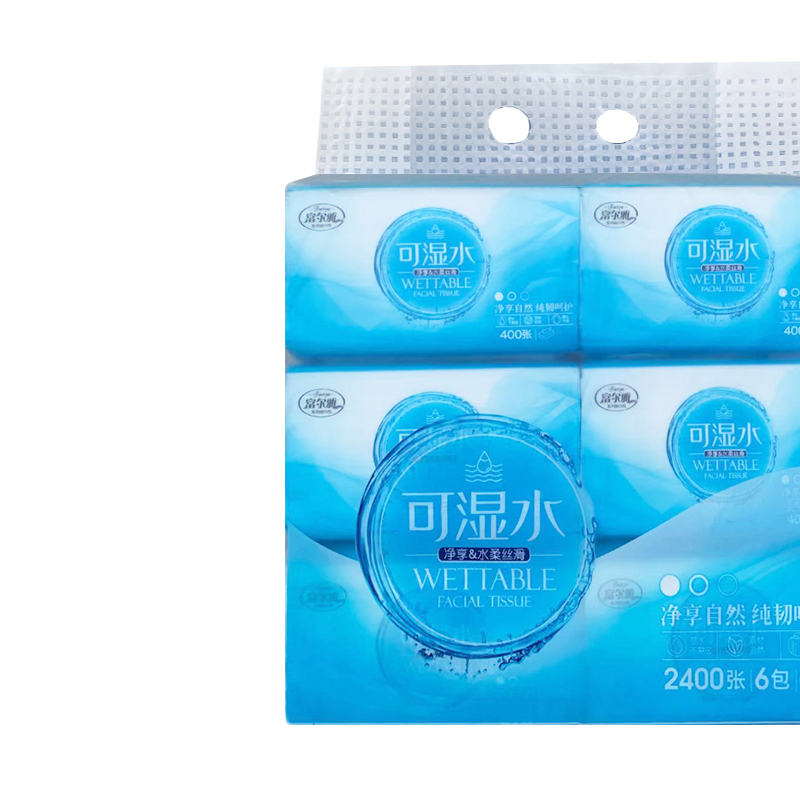 富尔雅木浆干湿两用抽纸