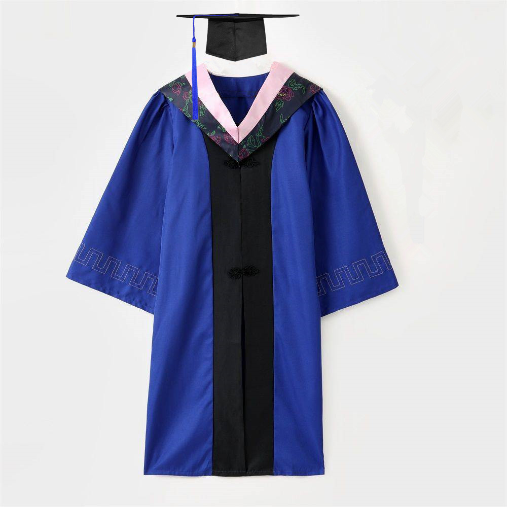 全套高端高校大学毕业典礼服-硕士学位服