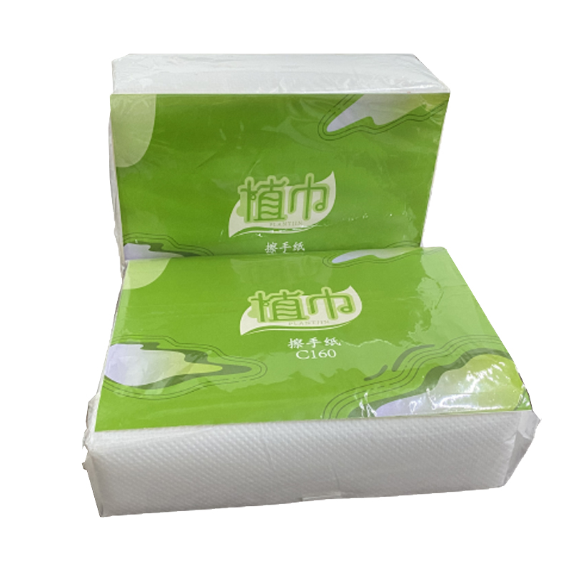 植巾 C160 200张/包 擦手纸 20 包/箱 (计价单位:箱)高清大图