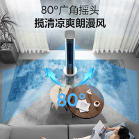 格力(GREE)空调扇6L水箱 塔式冷风扇水冷塔扇 家用卧室负离子加湿单冷移动水空调 KS-06X71Dg 遥控款