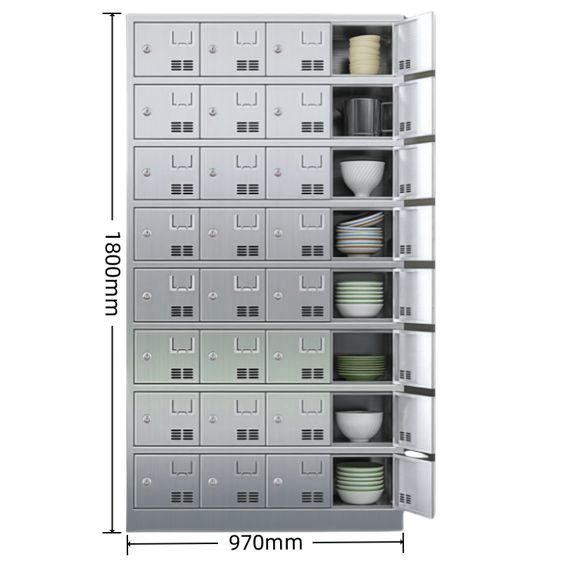 鑫木樽碗柜32门台高清大图