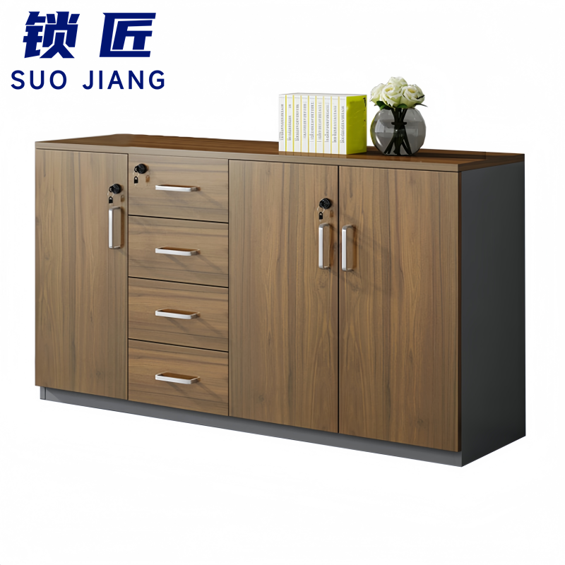 锁匠 长条柜三门四抽台高清大图
