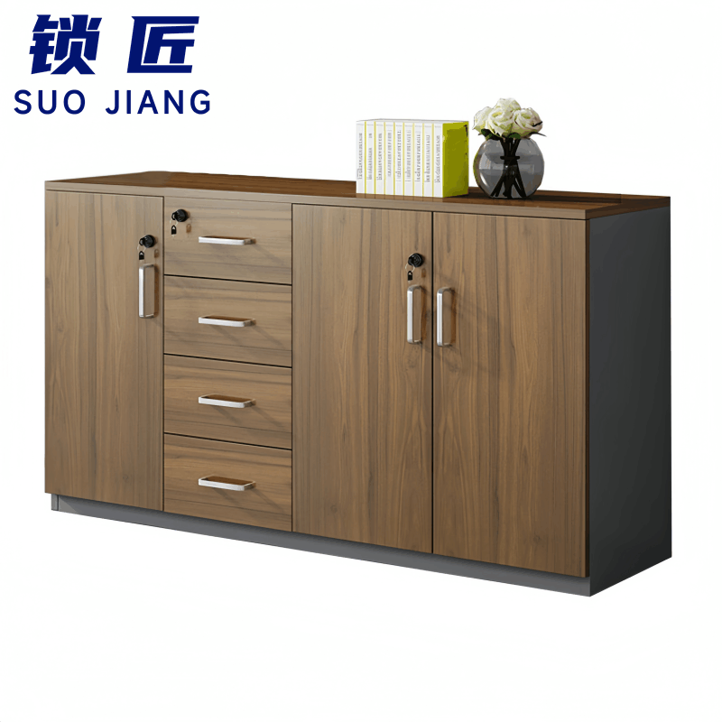 锁匠 长条柜三门四抽台图片