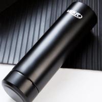 不可测温 款黑色 保温杯 德国EDISHml大容量316不锈钢保温杯茶水分离泡茶杯户外便携杯