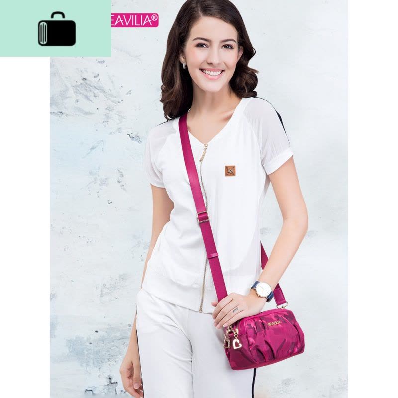 2020新款旅行挎包女小背包帆布单肩斜挎轻便运动妈妈小包包夏NEW LAKE女斜挎包图片