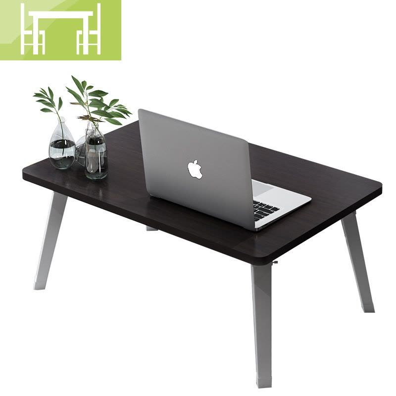 逸家伴侣寝室床上书桌笔记本做桌折叠桌学生加高懒人学习桌卧室坐地小桌子图片