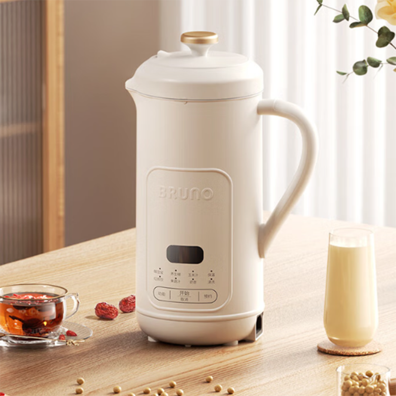 BRUNO 0.8L小舒颜破壁豆浆机BZK-DJ08L01 白色