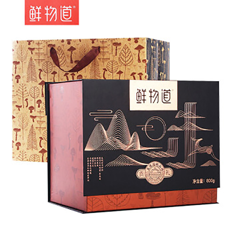 鲜物道 山味组合 山珍套餐800g