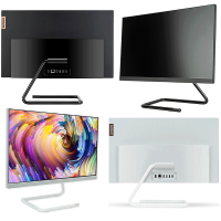 联想（Lenovo）AIO 520C 24 四核J4205 8G 256GB固态 FHD 23.8英寸致美一体机 商用办公 娱乐上网 台式电脑 看电影 黑色 标配