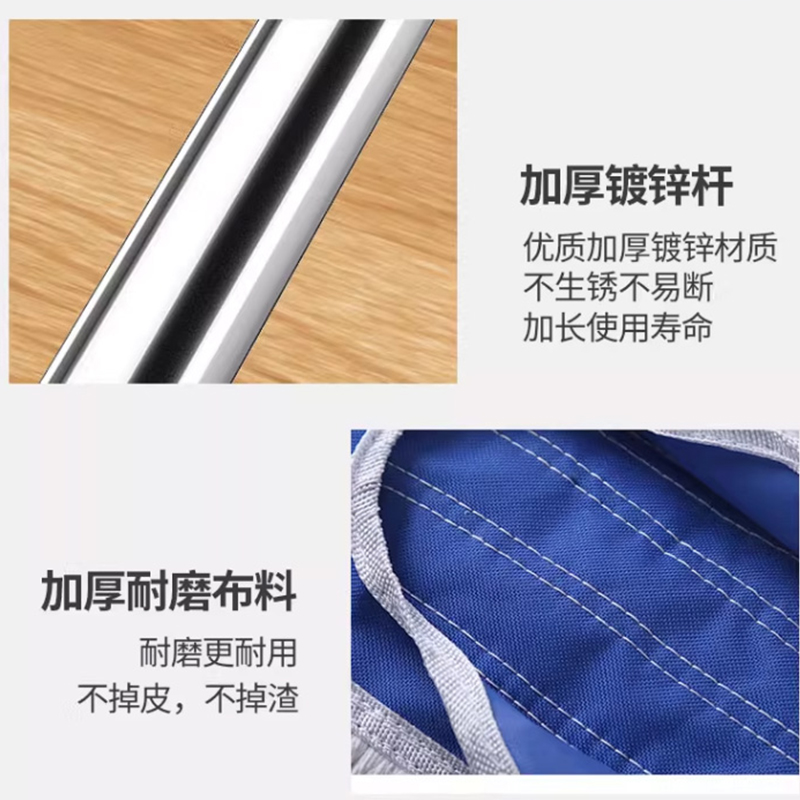 耐森驰 NQT-B16 90CM商用尘推拖把大号吸水尘推 平板拖把(计价单位:把)蓝高清大图
