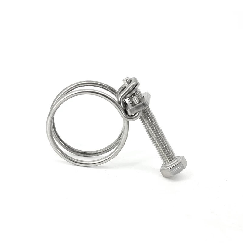 盛京联硕 强力老虎夹喉箍双钢丝水管卡箍 内径87-93mm [3寸]个高清大图