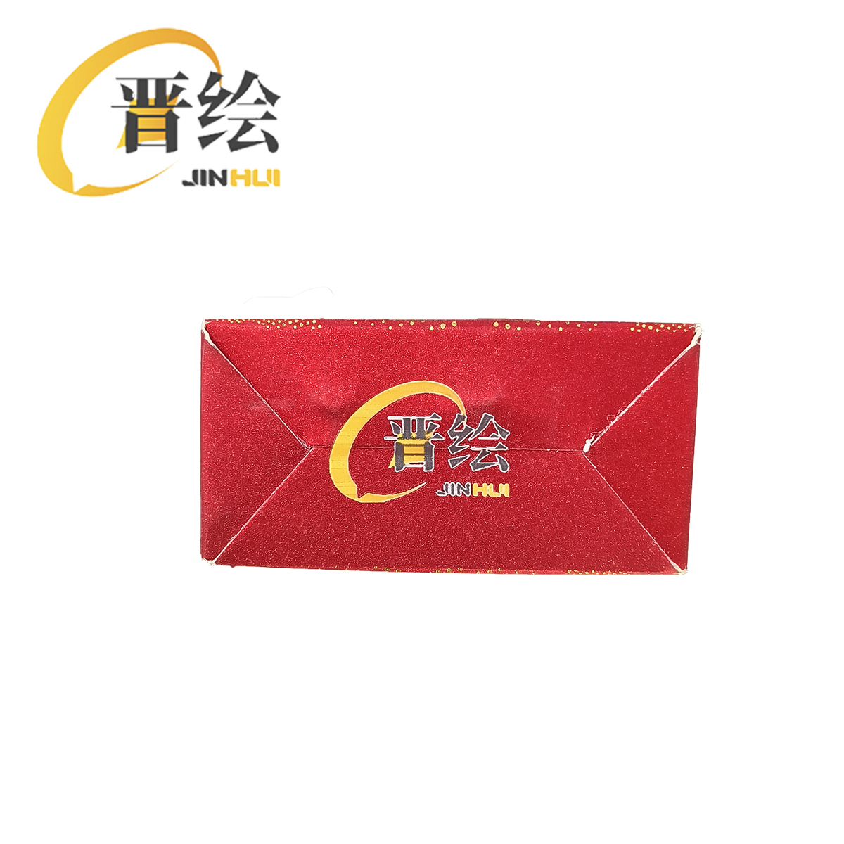 晋绘 新年1.3米绒布对联 黑字 副高清大图