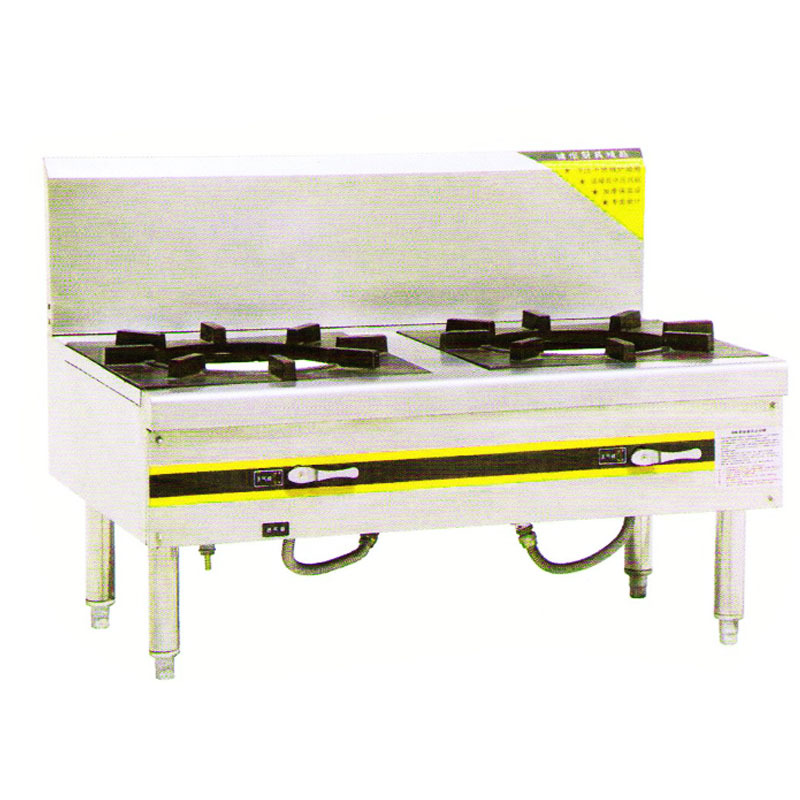 星羚 双头矮汤炉`0x700x500mm 不锈钢板制造 环保 节能