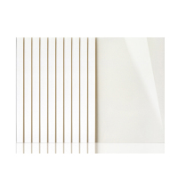 晋龙泰 热熔封套 热熔装订机专用封皮 33mm 白色 10个/包