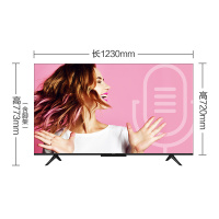 海信HZ55E3D-PRO 55英寸 4K超高清 全面屏 MEMC防抖 AI语音 平板液晶电视机 彩电55寸50 企业价