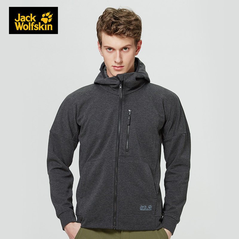 狼爪jackwolfskin男款抓绒外套170723