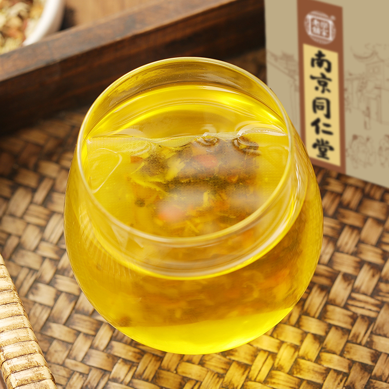 牛蒡菊花决明子茶