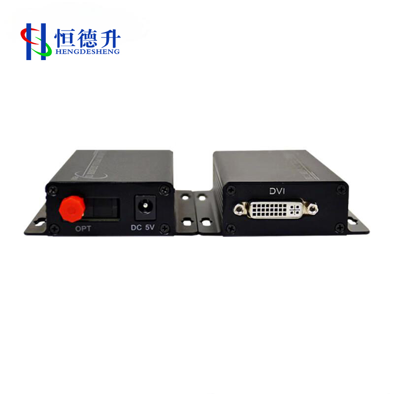 恒德升DVI高清视频光端机DVI转光纤收发器延长器 单芯FC 20公里HDS-A059SBH-V2001DY-20KM高清大图