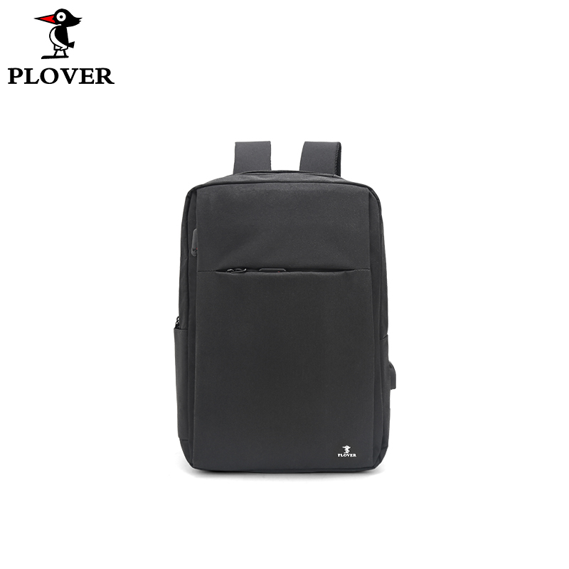 PLOVER香港啄木鸟扩容商务双肩包 (GDXXB065-A黑色/GDXXB065-H灰色)