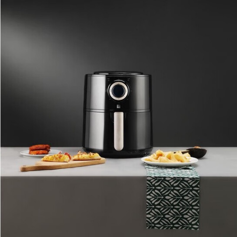 双立人 多功能家用炸薯条空气炸锅 大功率4.5L 黑色 ZAF1350