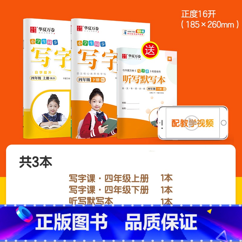 暑假衔接→4年级上下册(语文)2本 【正版】字帖写字课一二三四五六年级上册下册 下上语文英语同步练字帖一年级字帖练字小学